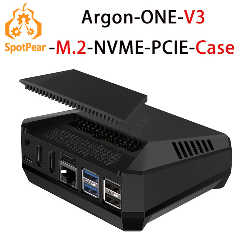 Argon One V3 M.2 Nvme Case - Custodia Argon ONE V3 M.2 NVME