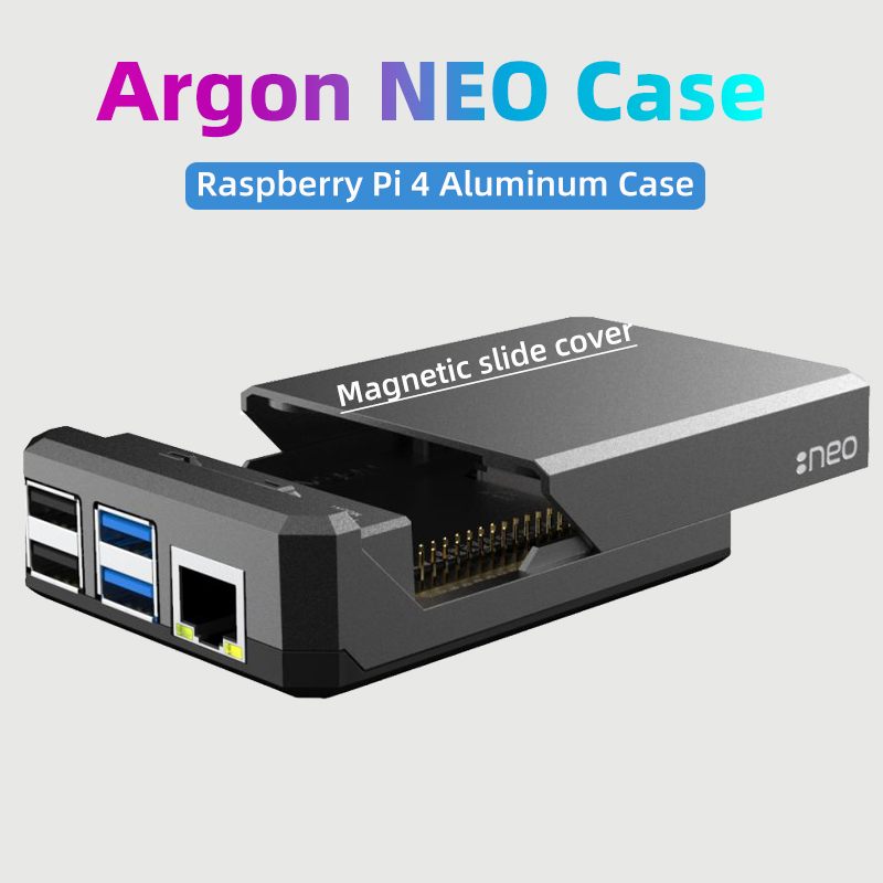 Argon One V3 M.2 Nvme Case - Argon NEO Raspberry Pi 4 Custodia