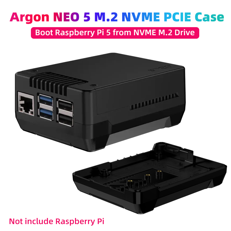 Argon One V3 M.2 Nvme Case - Custodia PCIE Argon NEO 5 M.2