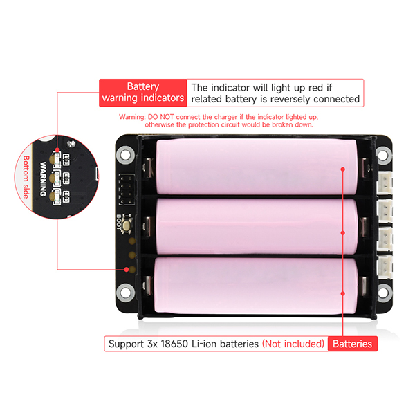 Raspberry Pi 5 UPS HAT Support - Raspberry Pi Uninterrupted Power Supply Ups 18650 recensione e prezzo