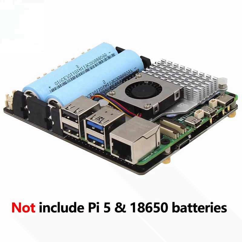 Scheda UPS Raspberry Pi 5 1865 - Raspberry Pi Uninterrupted Power Supply Ups 18650 recensione e prezzo