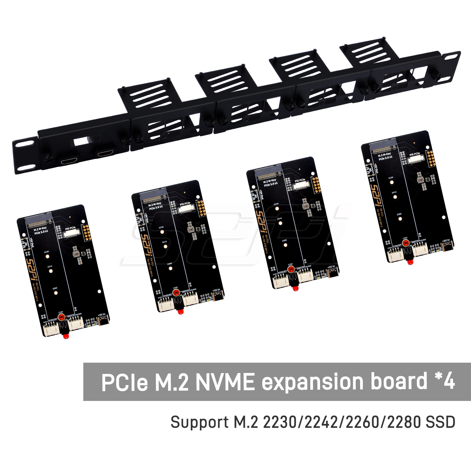 Kit staffa in acciaio per mont - Raspberry Pi Rackmount 1U 19 Inch recensione e prezzo