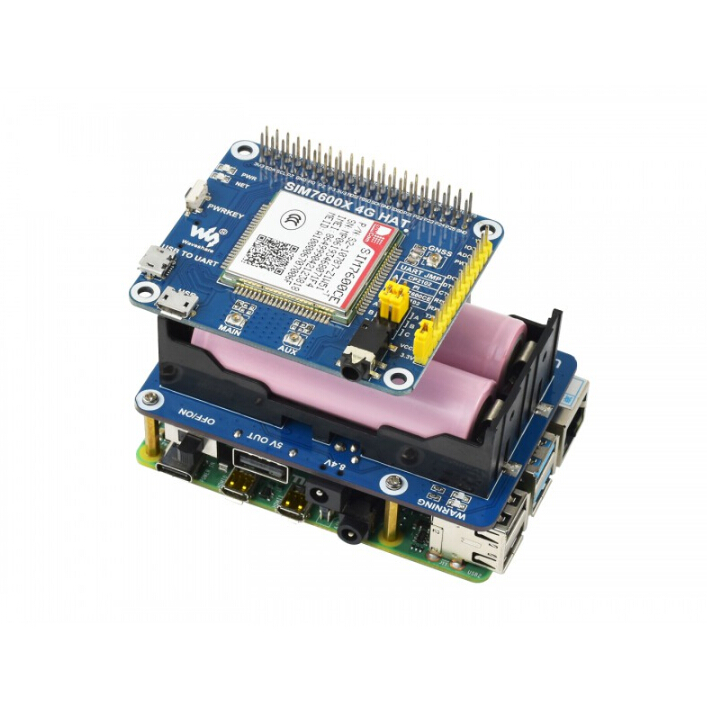 Waveshare Gruppo di continuità - Raspberry Pi Uninterrupted Power Supply Ups 18650 recensione e prezzo