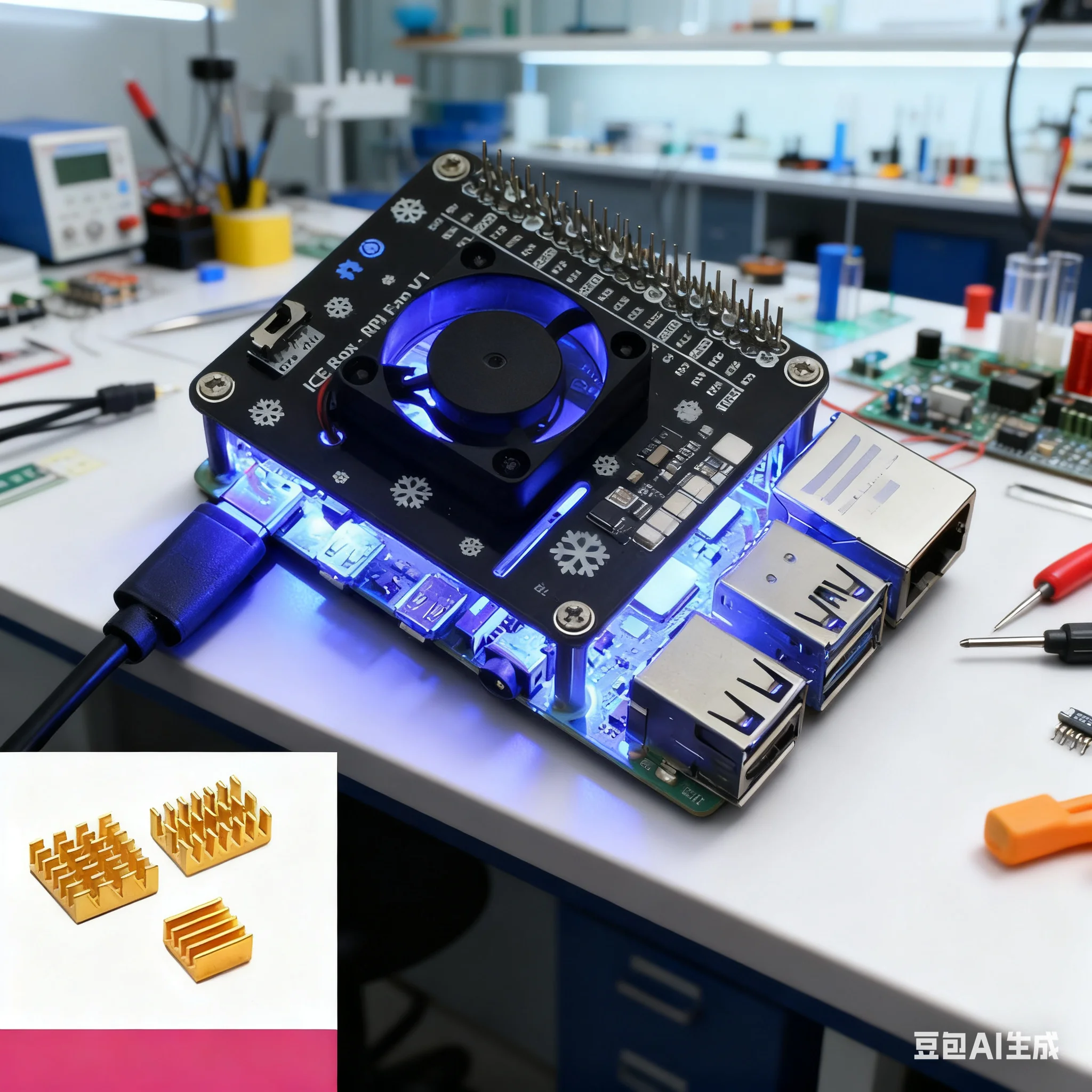 CAPPELLO di raffreddamento att - Raspberry Pi Water Cooling Kit recensione e prezzo